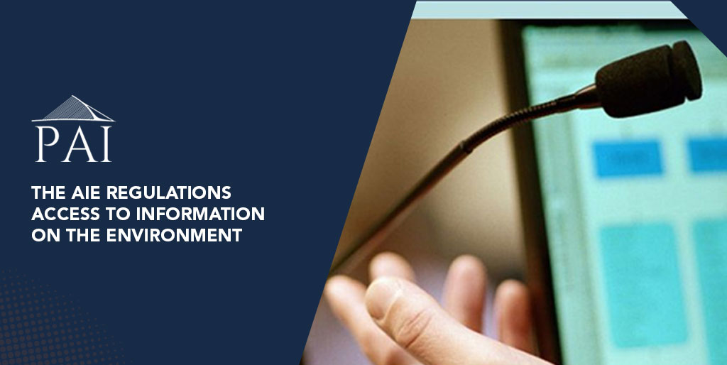 The AIE Regulations – Access to Information on the Environment