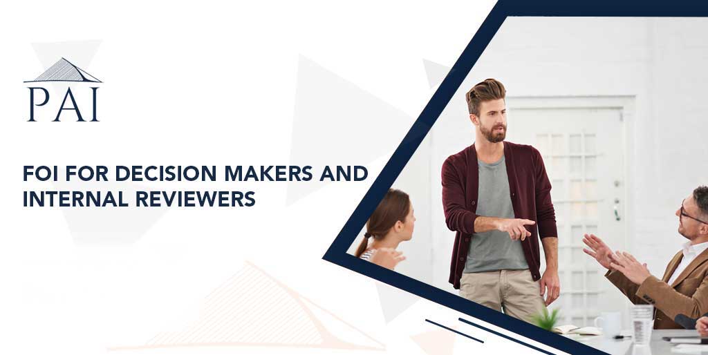 FOI for Decision Makers and